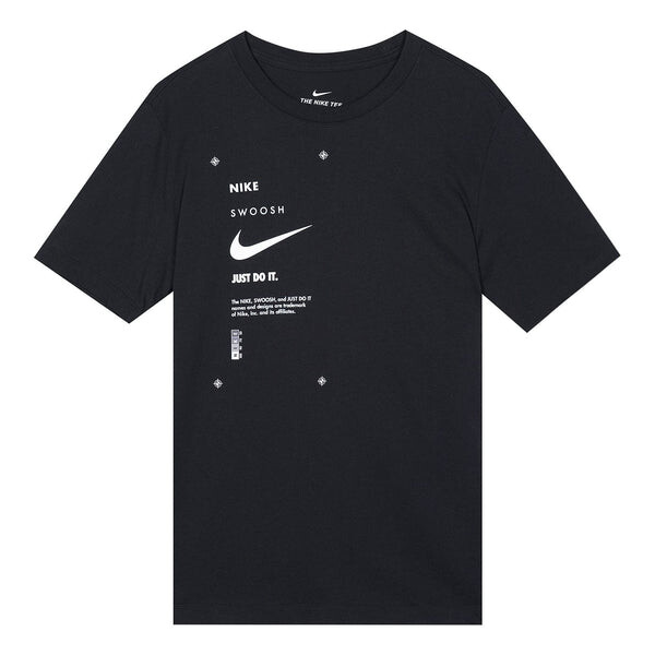 

Футболка Nike AS Men's Nike Sportswear SWSH Club Tee Black, черный