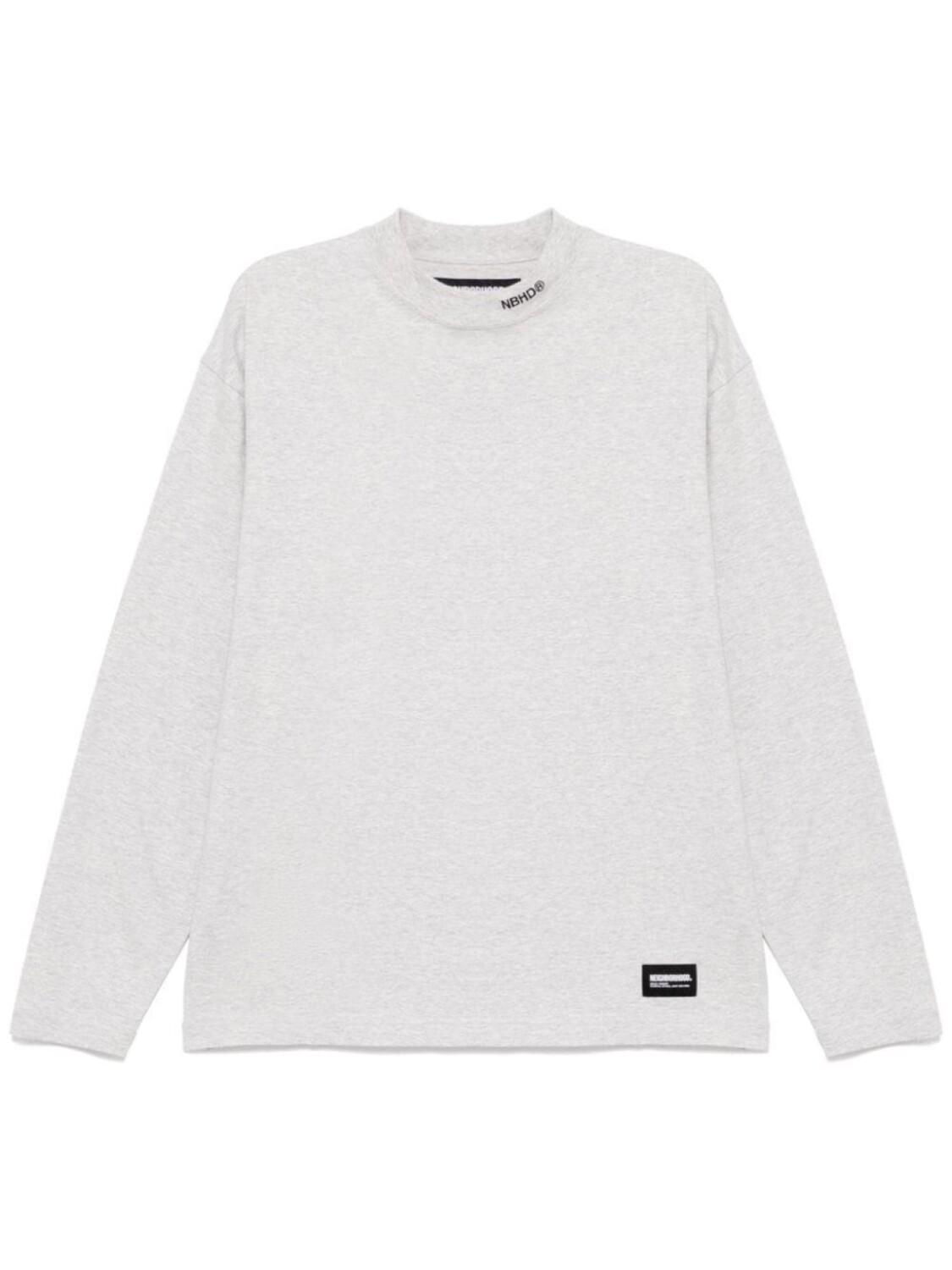 

Футболка с вышитым логотипом Neighborhood, серый