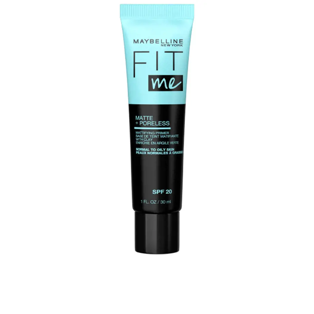 

Праймер для лица Fit Me Matte+Poreless Mattifying Primer Sunscreen Maybelline, 30 мл