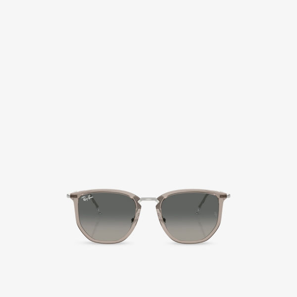 

Rb4451 солнцезащитные очки с асимметричной оправой из нейлона Ray-Ban, серый