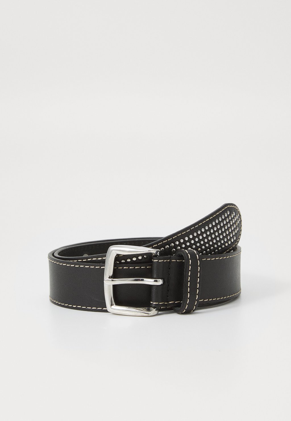 

Пояс BELT VITELLO BORCHIE Pinko, черный