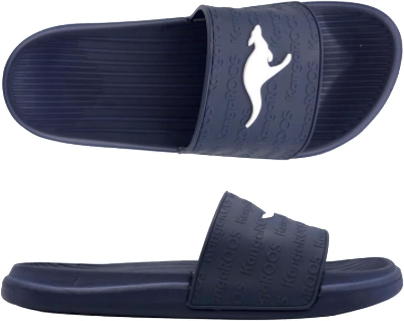 

Сандалии KangaROOS унисекс на плоской подошве, темно-синий