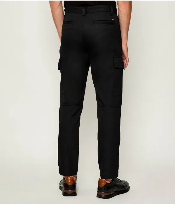 Брюки-Карго Sisla-R tapered fit Boss Orange, черный — фото 4