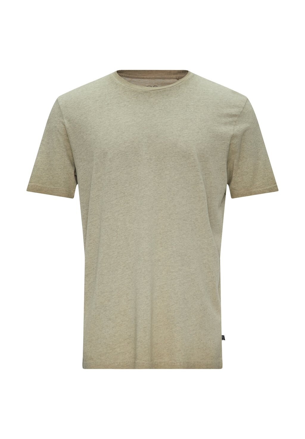 

Базовая футболка MIT WASCHEFFEKT QS, цвет Mottled Light Brown