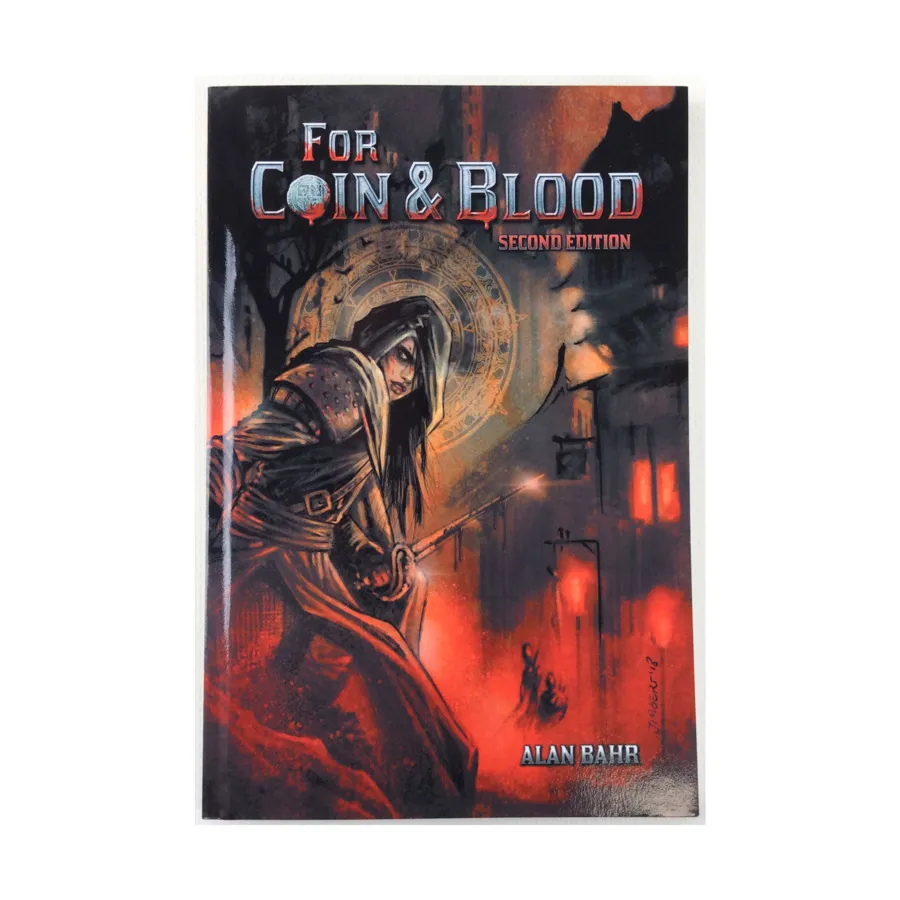 

For Coin & Blood (2nd Edition, POD), Role Playing Games (Gallant Knight Games), мягкая обложка