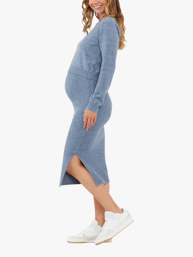 

Беременная юбка Dani Knit Ripe, Denim Marle