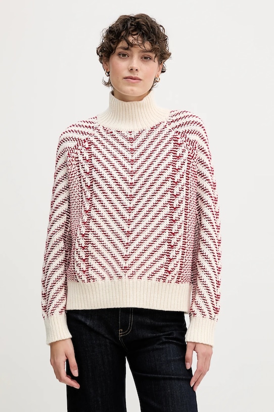 

Свитер из смесовой шерсти Tommy Hilfiger, красный