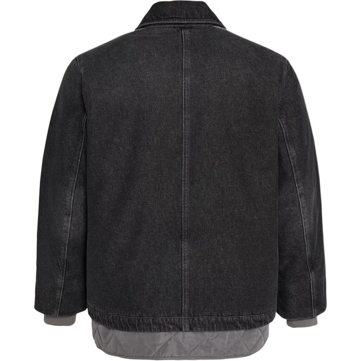 Куртка-пуховик New Year FW25 PAD JACKET, унисекс Adidas Originals, medium denim черный — фото 3