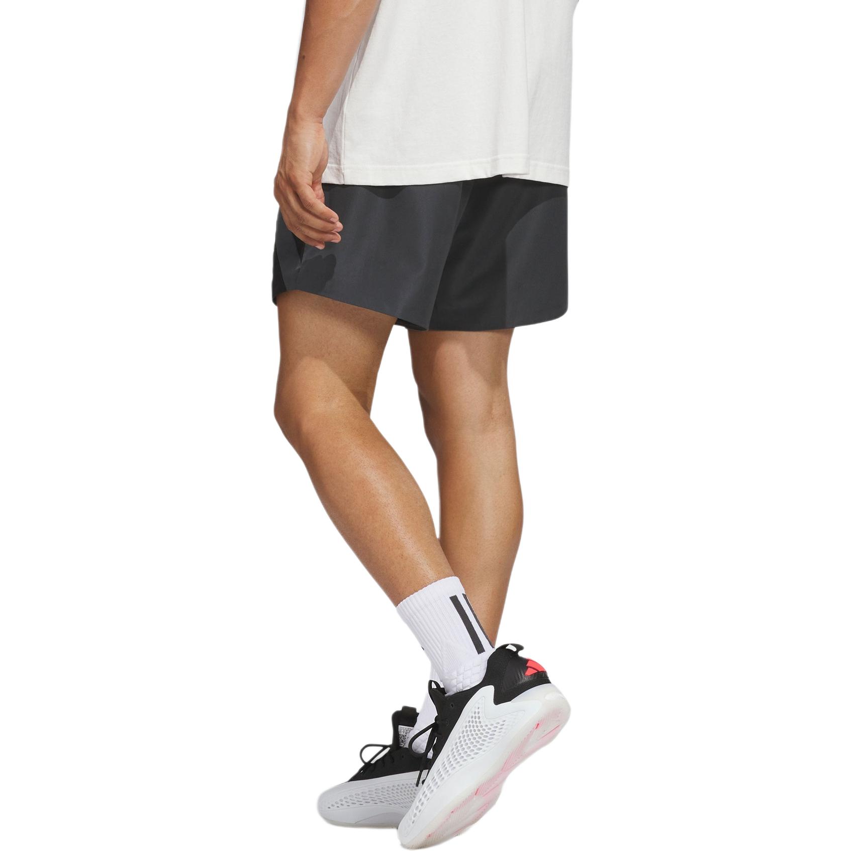Шорты спортивные мужские Anthony Edwards Adidas, черный — фото 2