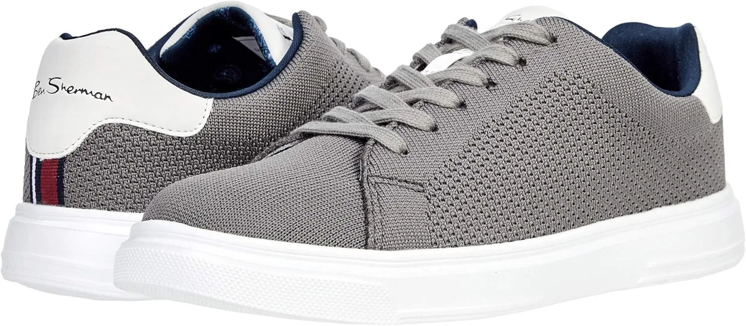Мужские кроссовки Ben Sherman Ollie Knit Lifestyle, 2-Grey White