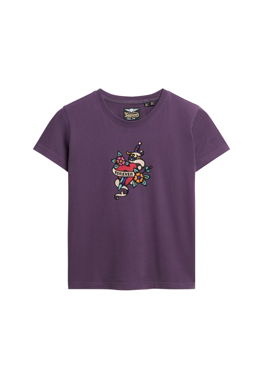 

Рубашка Superdry, фиолетовый