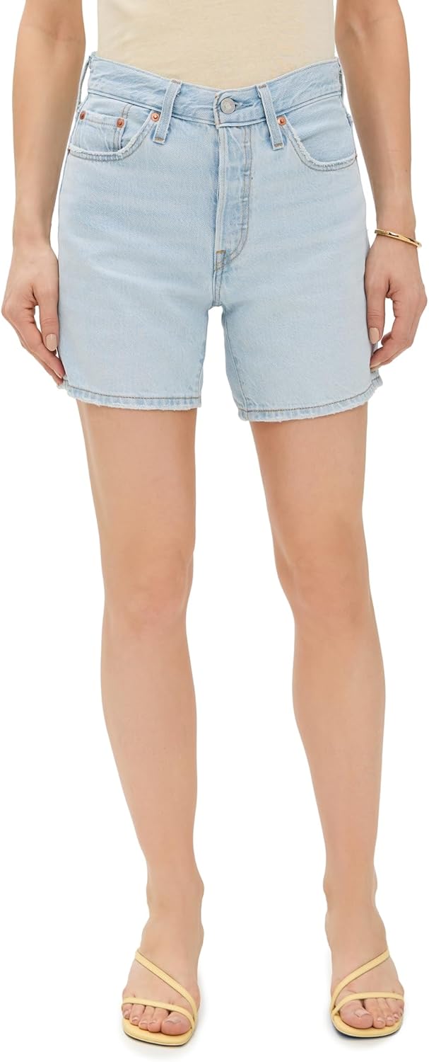 

Женские легкие шорты Levi's 501 до середины бедра, Make Memorable