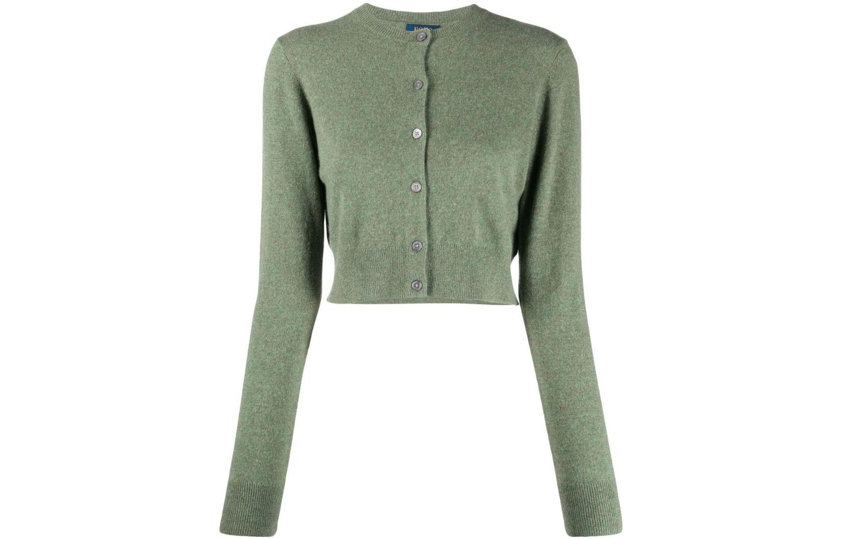 Polo Ralph Lauren SS22 Вязаный свитер Women's Green — фото 3