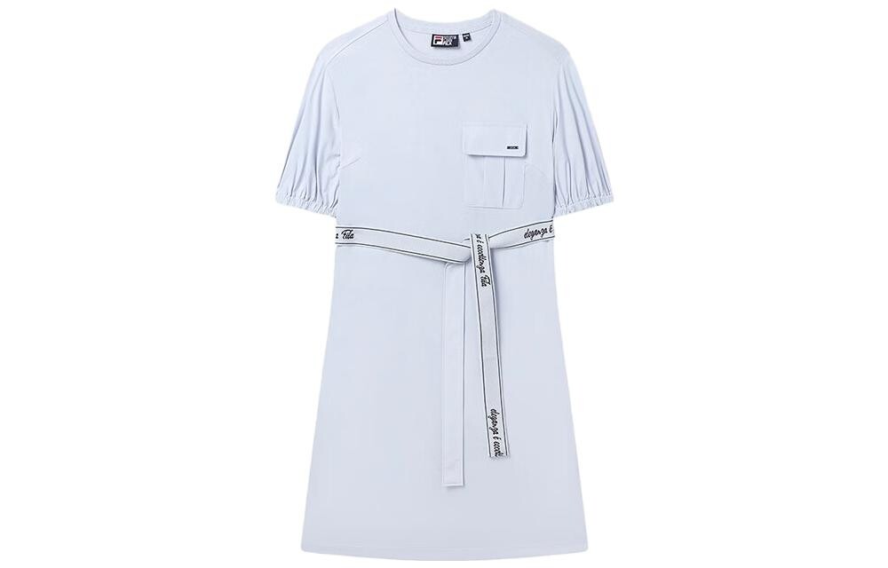 

FILA Женские шорты-платье с рукавами, цвет Azure light blue