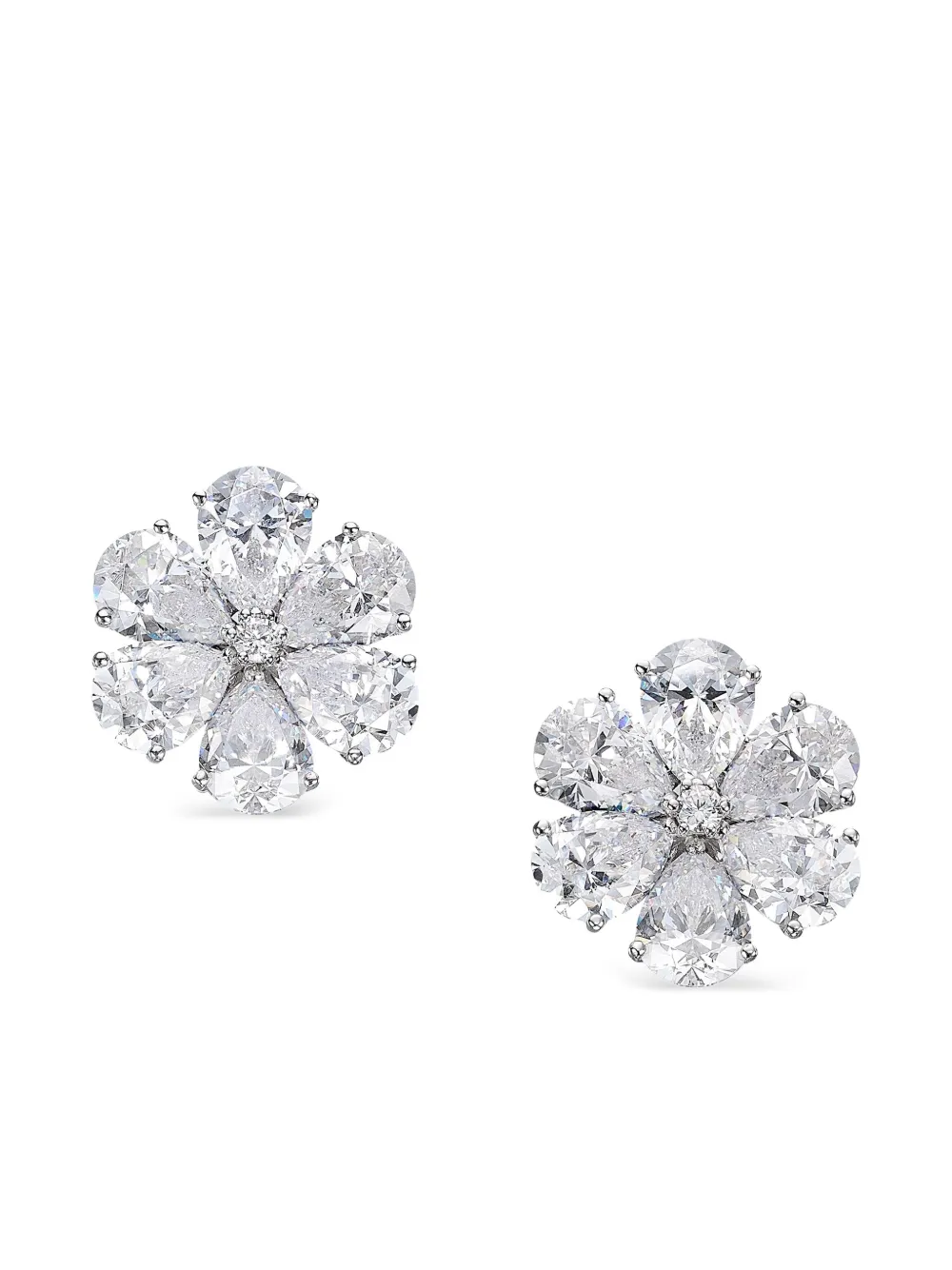 

Серьги Diamond Flower Anabela Chan, серебяный