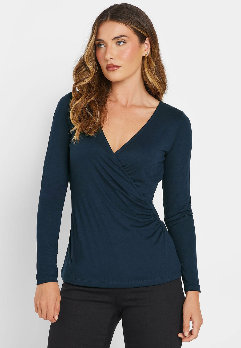 

Топ с длинными рукавами Long Tall Sally, темно-синий