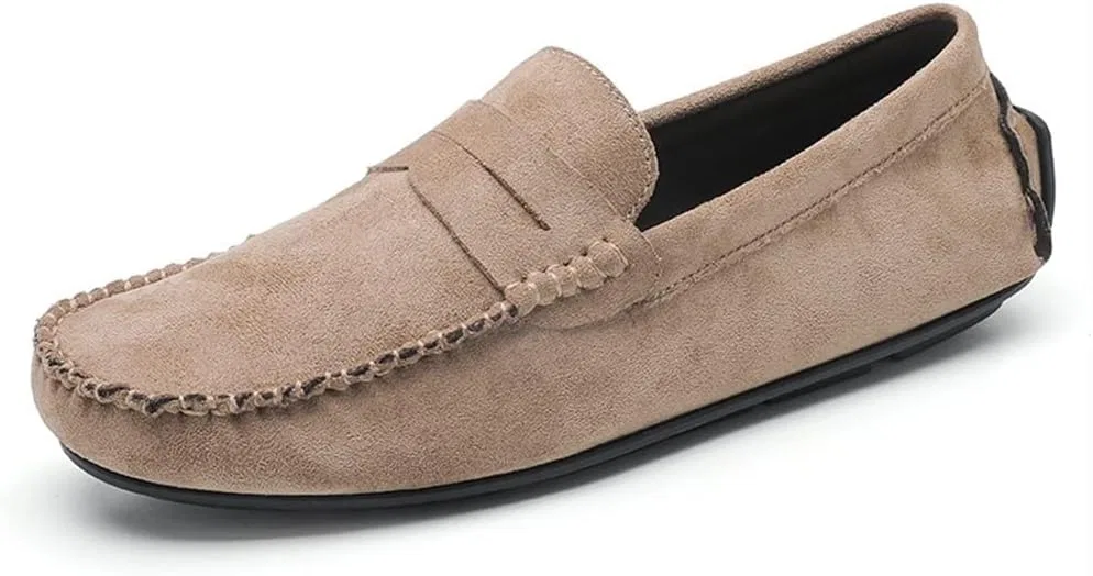 Лоферы из искусственной кожи Khaki мужские SayfuR — фото 2