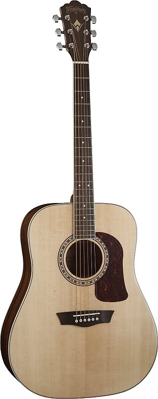 

Акустическая гитара Washburn HD10S Heritage Series Dreadnought Acoustic Guitar - Natural Gloss