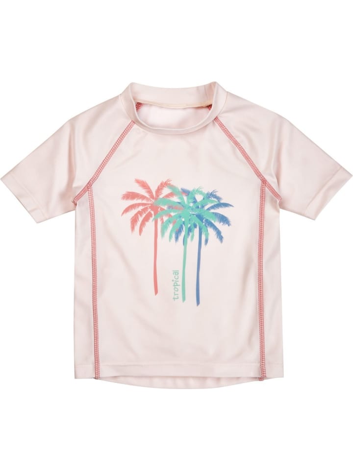 

Купальник UV-Schutz Shirt 1/2-Arm Palmen Playshoes, белый