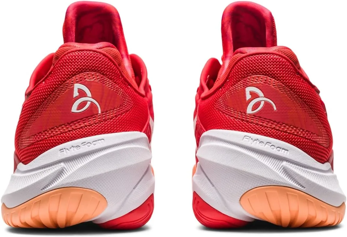 Мужские кроссовки ASICS Court FF 3, белый/красный — фото 2