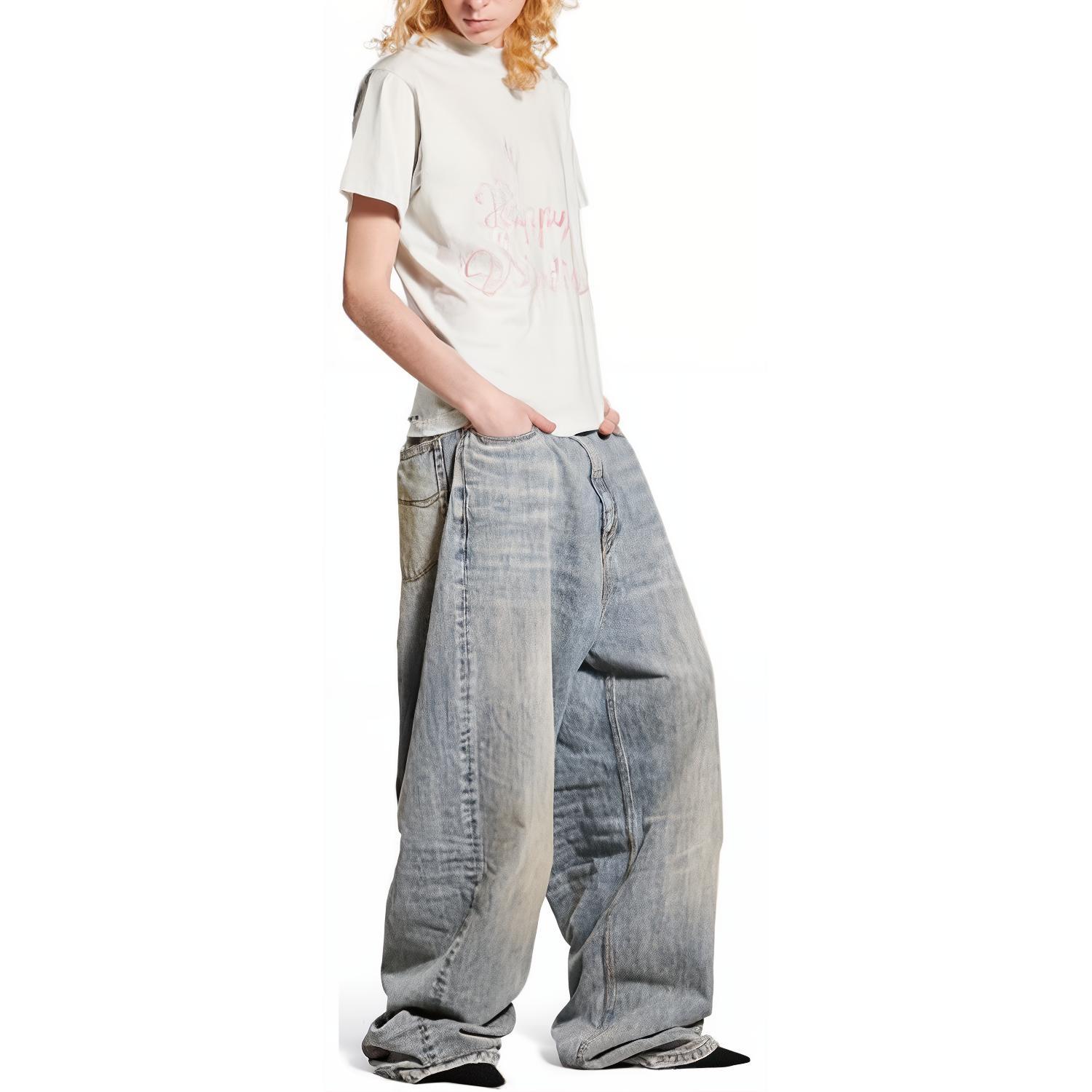 Balenciaga Футболка SS25 Slim Fit Unisex White — фото 4
