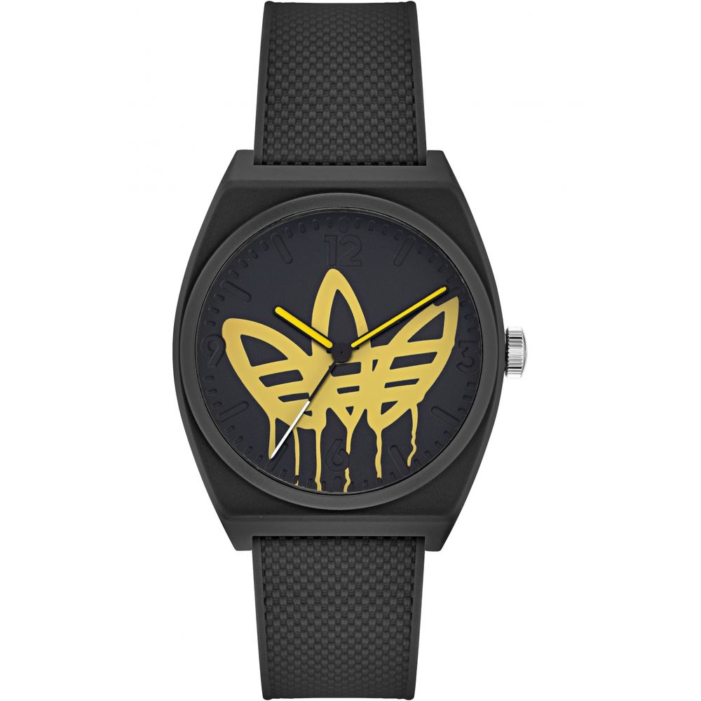 

Черные синтетические часы Adidas