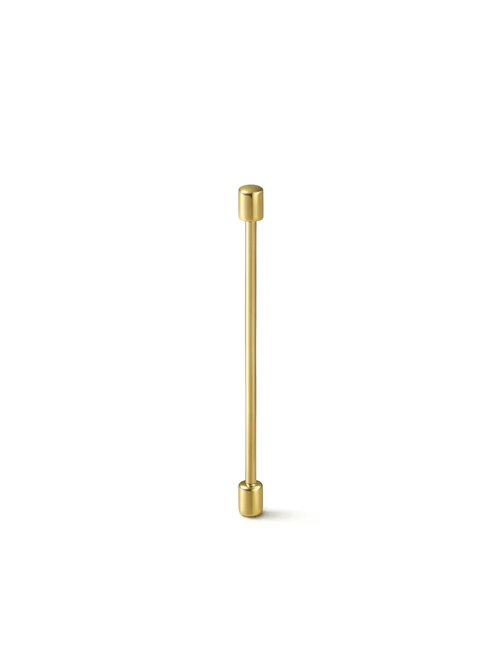 

Серьга Twist Pin 03 из желтого золота Shihara, золотой