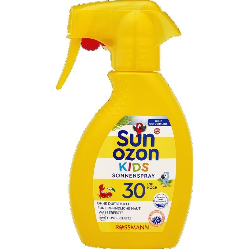 

Солнцезащитный спрей SPF 30 sunozon, 250 ml