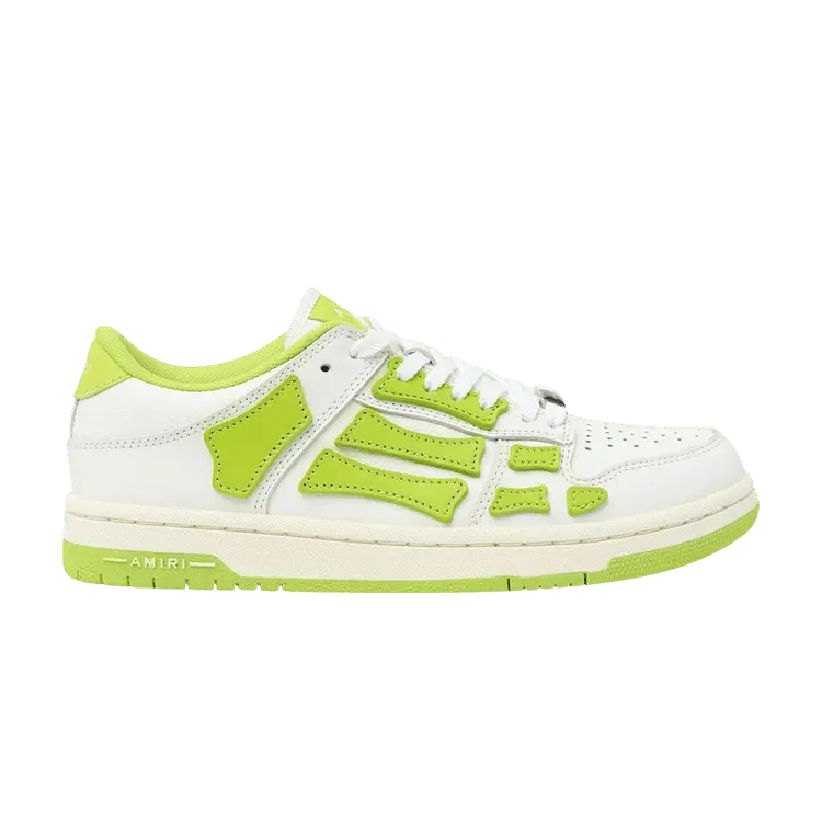 Кроссовки Amiri Amiri Wmns Skel Top Low 'White Lime', белый