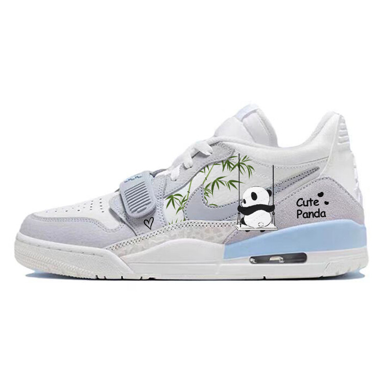Кроссовки Jordan Legacy 312 Vintage Basketball Shoes Men Low-top Grey/white, серый/белый