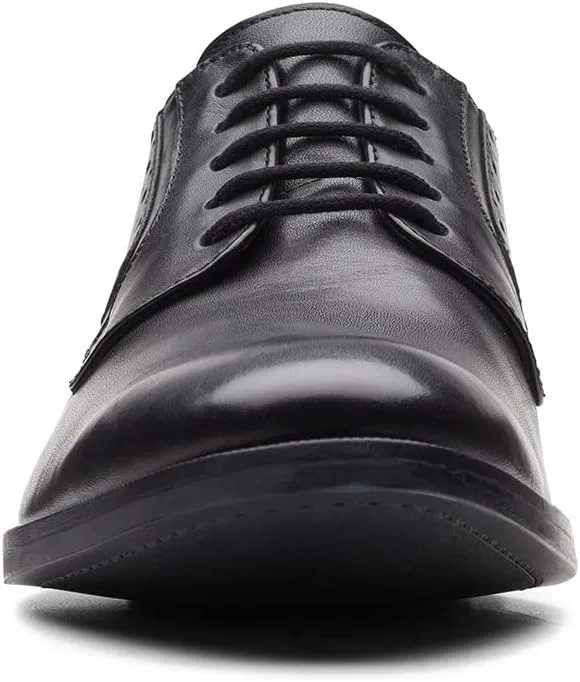 Мужские кожаные туфли Clarks Stanford Lace Clarks Cycle Systems, Black — фото 3