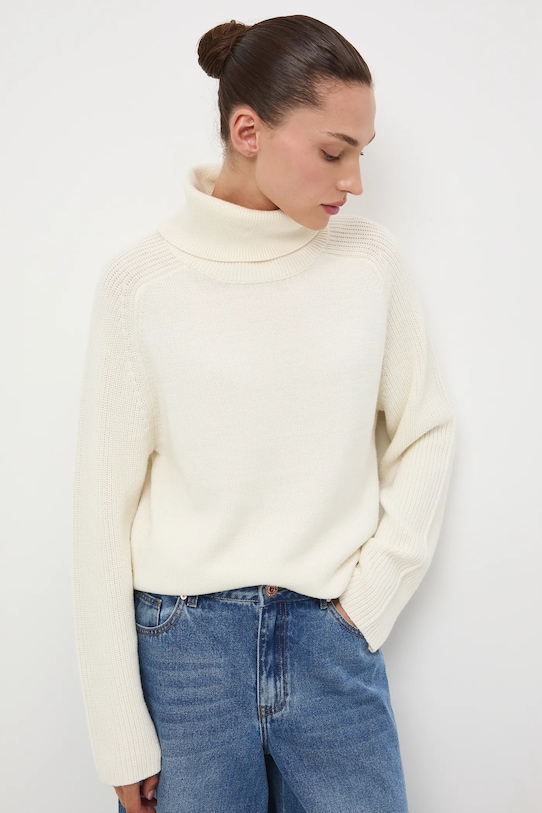 

Свитер из мериносовой шерсти Medicine, бежевый