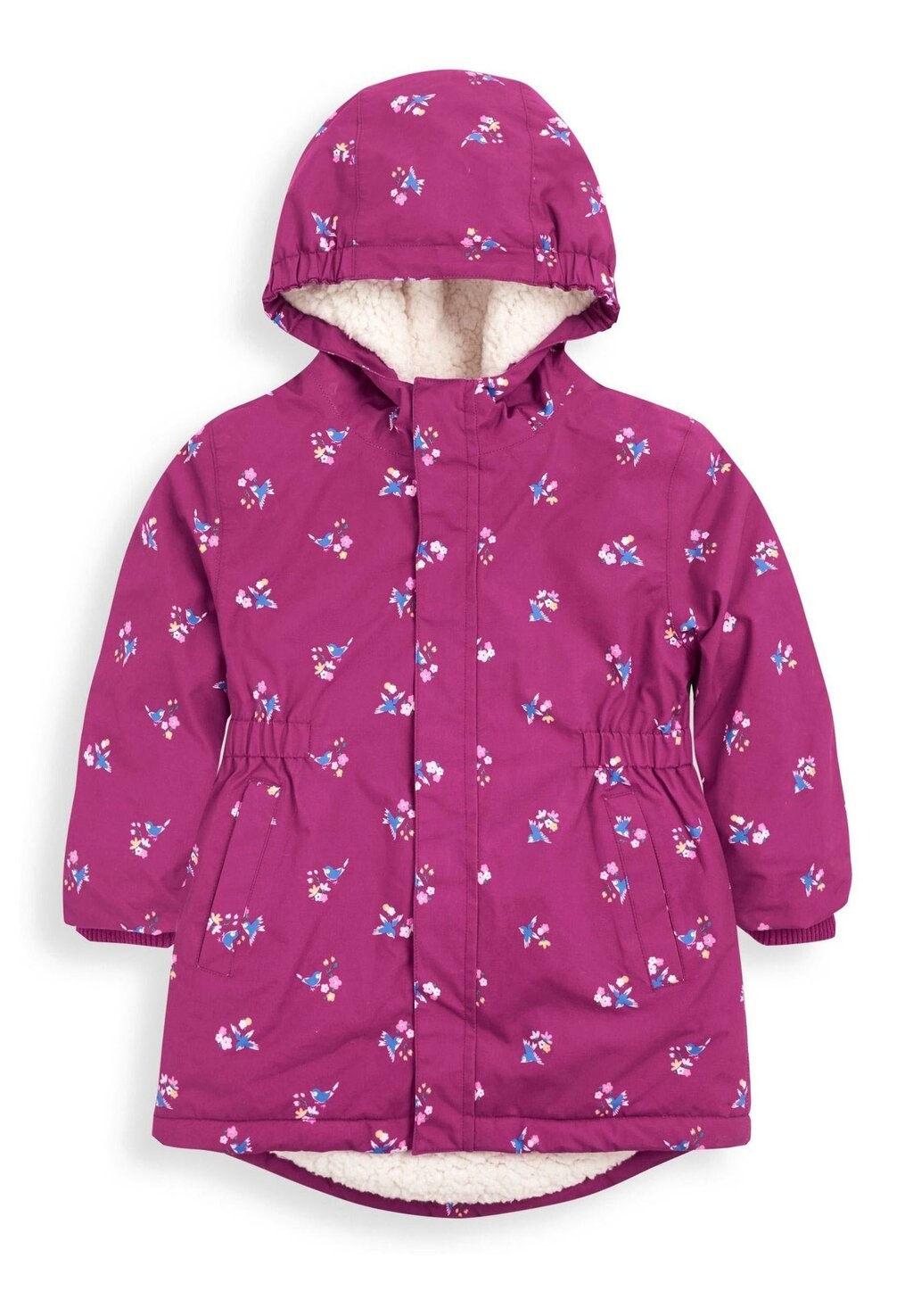 

Парка JoJo Maman Bébé, цвет berry