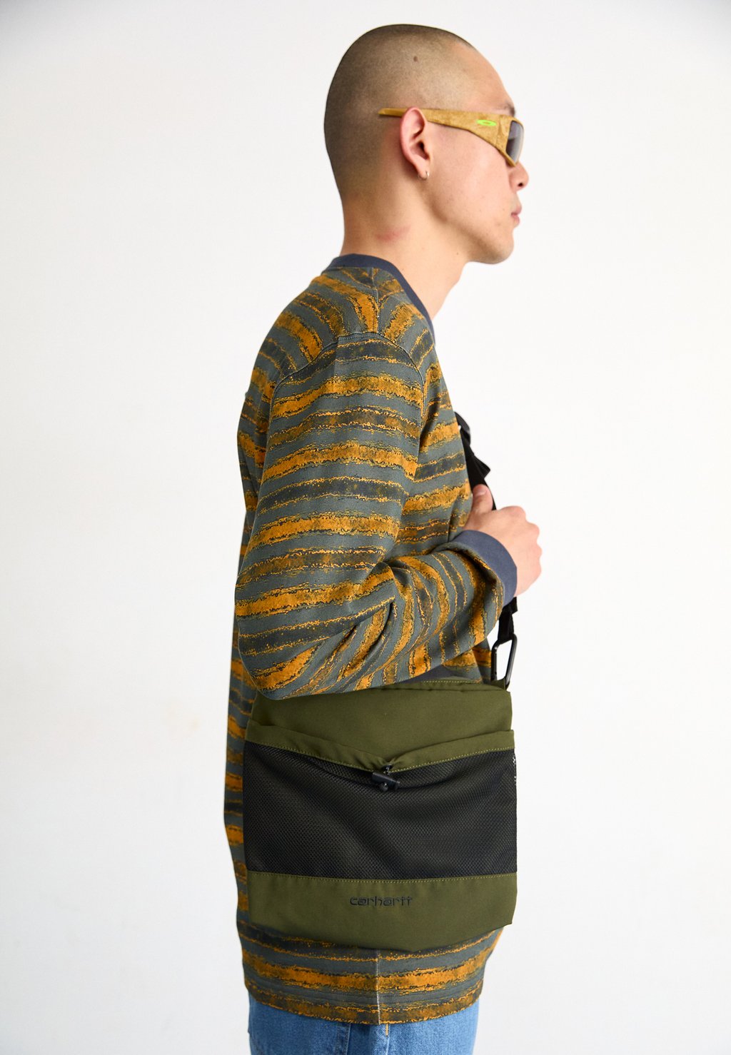

Сумка через плечо IRWIN SHOULDER BAG UNISEX - Across body bag Carhartt WIP, зеленый