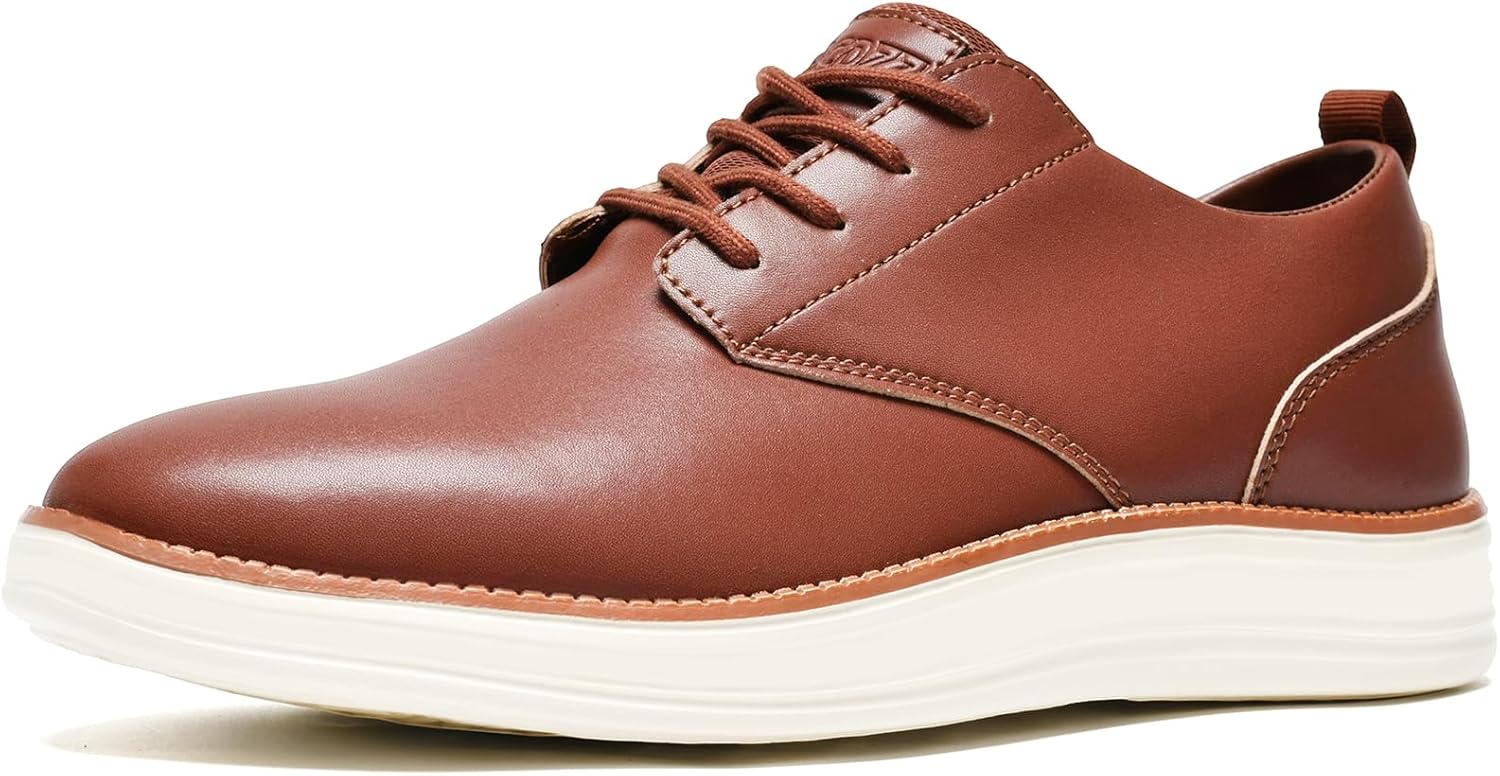 

Мужские повседневные кроссовки ABCDZZ с цельным носком, дерби, оксфорды, кроссовки, коричневый