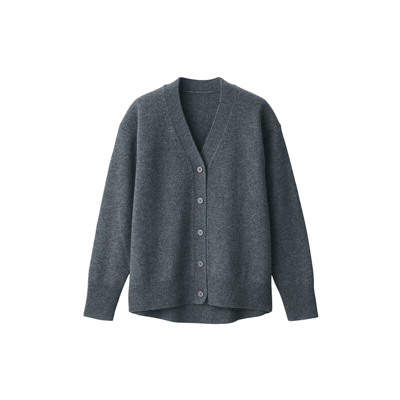 

Свитер женский Muji с v-образным вырезом, белый