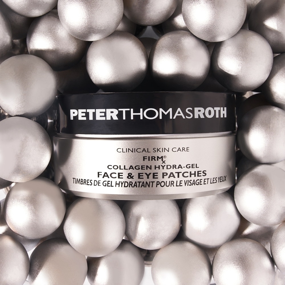 Патчи под глаза Peter Thomas Roth — Firmx коллагеновые гидрогелевые для глаз и лица, увлажняющие гелевые диски для лица и — фото 4