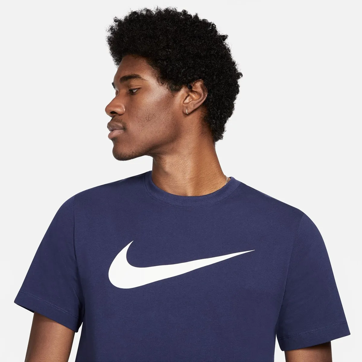 Мужская футболка Sportswear Swoosh Nike, темно-синий — фото 3