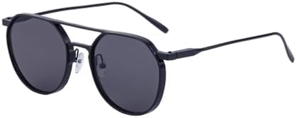 

Винтажные круглые солнцезащитные очки 2027 года для женщин, панк-солнцезащитные очки для мужчин, ретро-очки в стиле стимпанк, очки с защитой от УФ-излучения UV400 MTZJH, C1 Black Gray