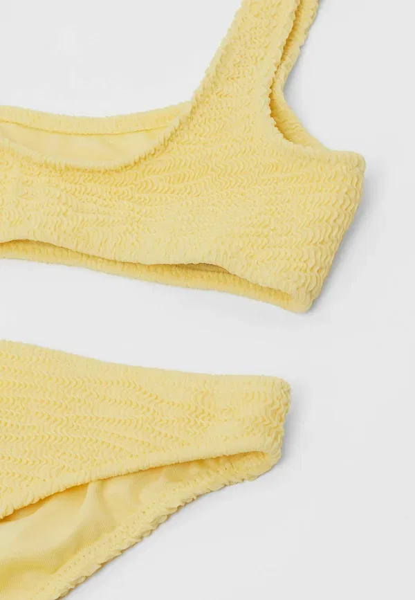 Набор бикини Crinkle waves set Calzedonia, желтый — фото 3