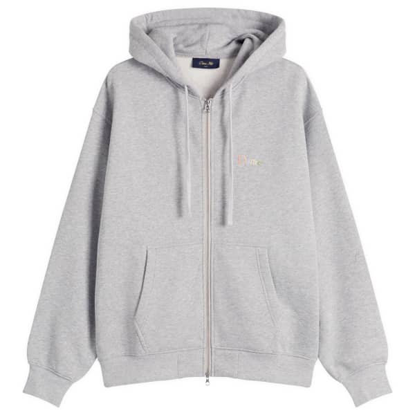 

Толстовка на молнии с изображением друзей Dime, heather серый