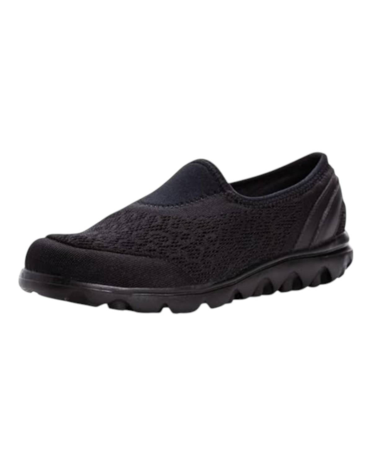 Женские балетки Travelactiv Slip-Ons черного цвета Propet