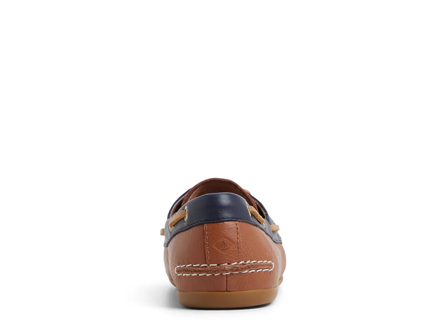 Туфли-лодочки Sperry Slim Boat Shoe, темно-синий/коньячный — фото 3