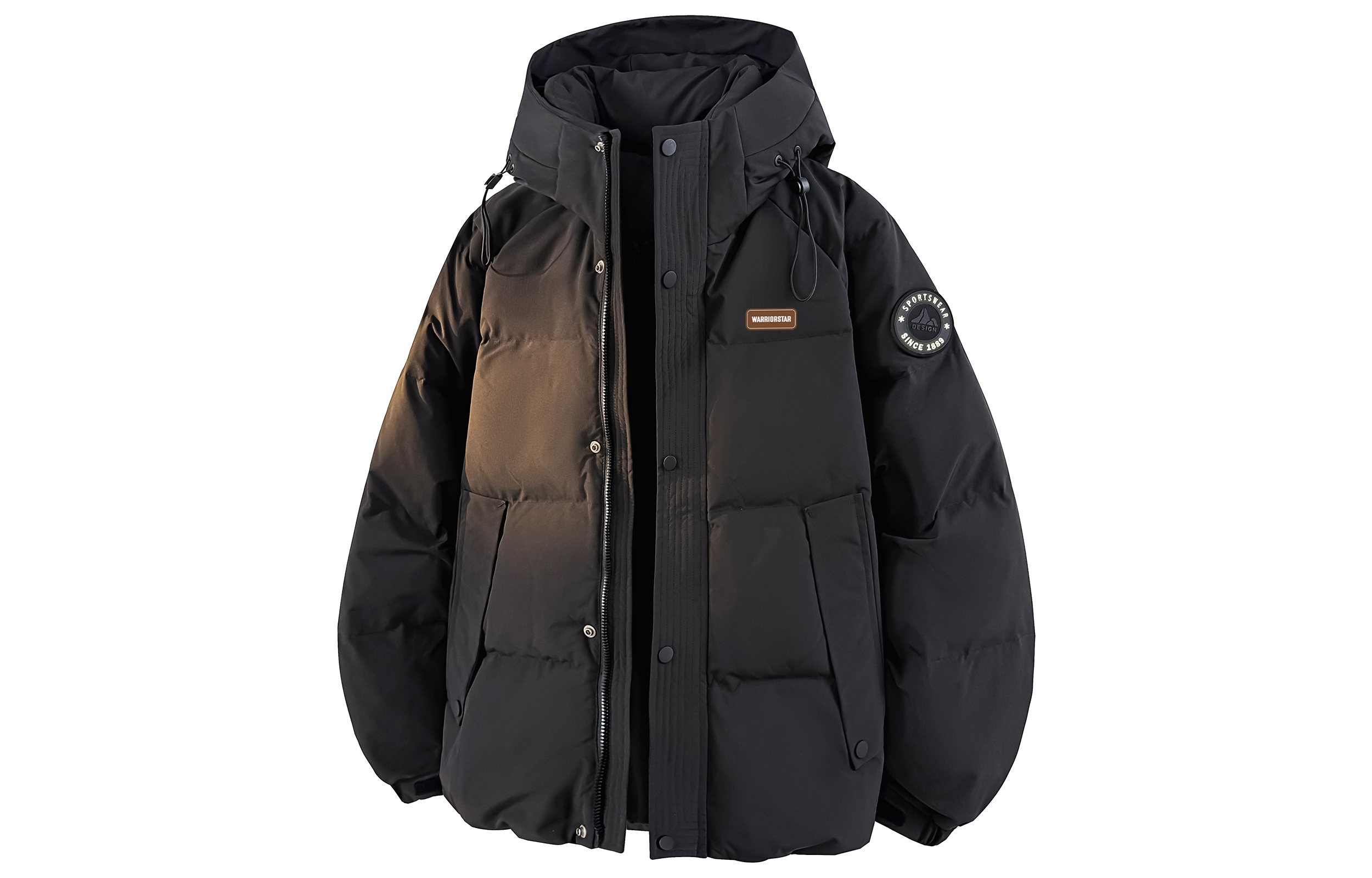 

Пуховик Unisex WARRIOR, черный