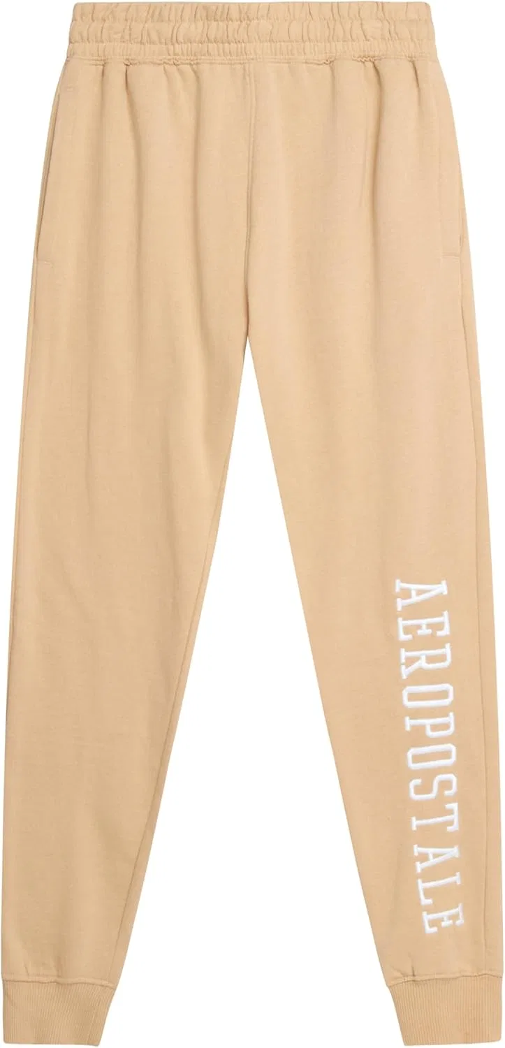 Спортивные штаны AEROPOSTALE Active для мальчиков - очень мягкие флисовые спортивные штаны-джоггеры для мальчиков, детская спортивная одежда с карманами (размеры: 4-16), Ginger