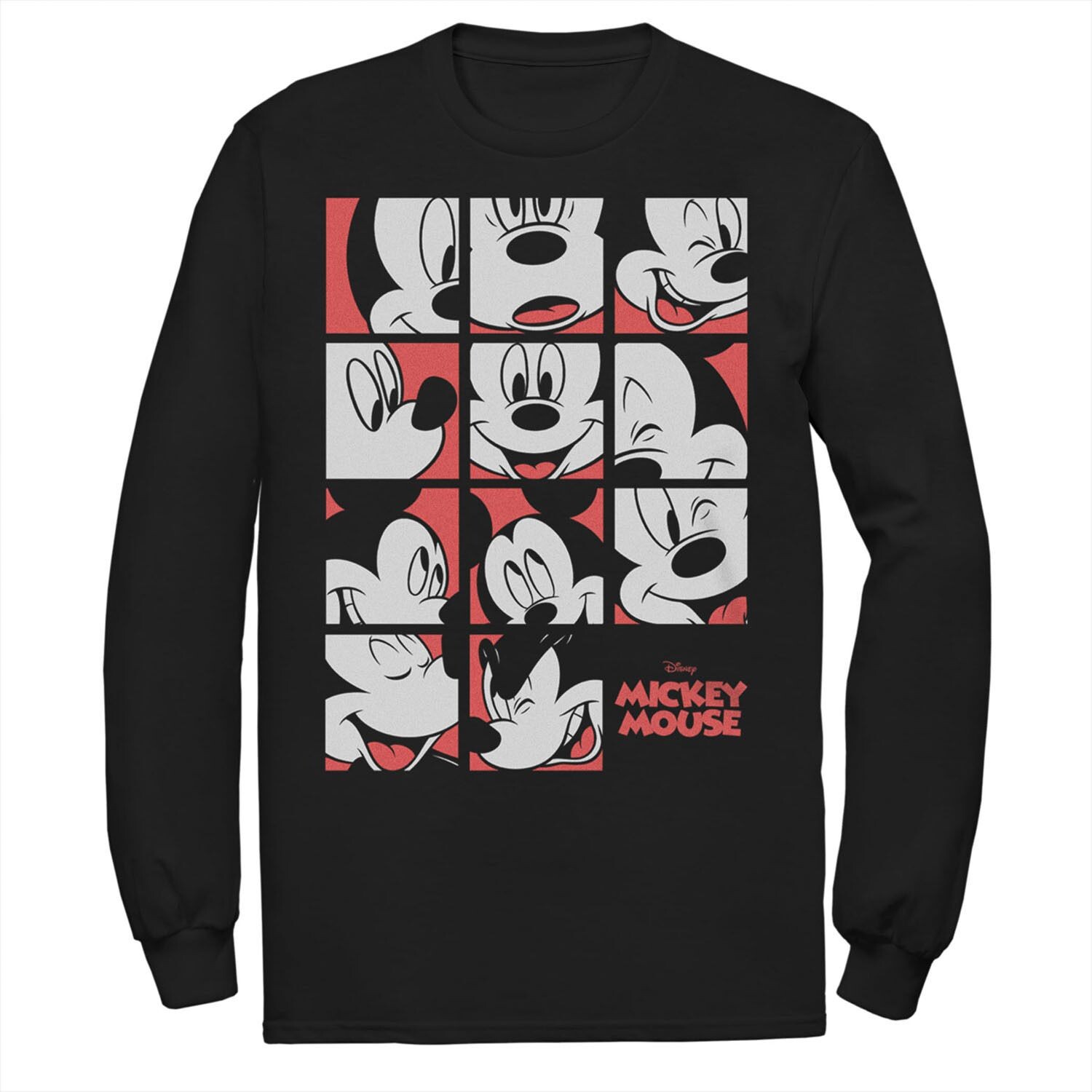 

Мужская футболка Disney's Mickey Mouse Expressions Boxes Licensed Character