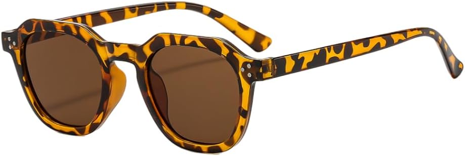 

Винтажные квадратные солнцезащитные очки для женщин и мужчин – ретро-очки с толстой оправой, модные солнцезащитные очки UV400 для активного отдыха на природе MAZNVISO, Leopard