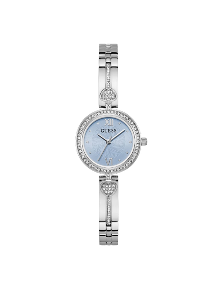 

Guess Кварцевые часы GW0655L4 серебристого цвета