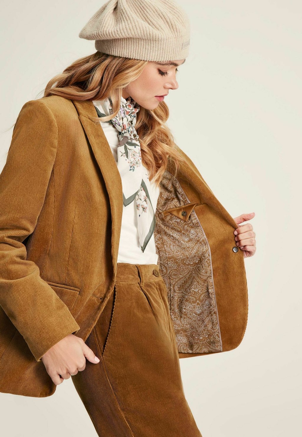 

Блейзер REGULAR FIT HOLTON Tom Joule, коричневый