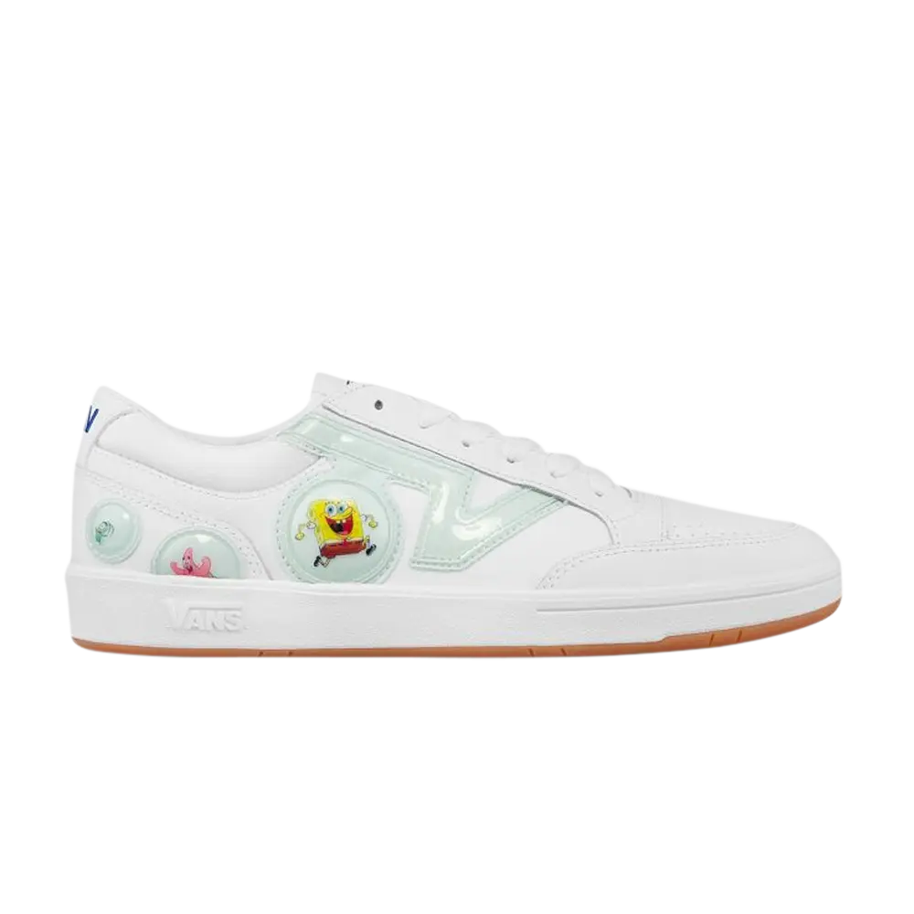 Кроссовки SpongeBob SquarePants x Lowland CC Vans, белый